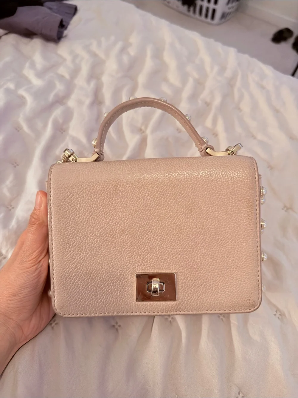 Kate spade serrano bag in light pink